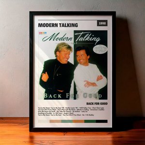 Cuadro Modern Talking - Back For Good