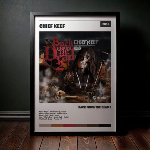 Cuadro Chief Keef - Back from the Dead 2