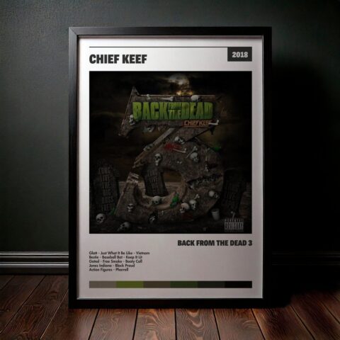 Cuadro Chief Keef - Back From The Dead 3