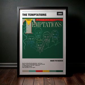 Cuadro The Temptations - Back To Basics