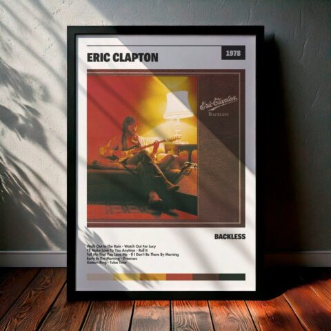 Cuadro Eric Clapton - Backless