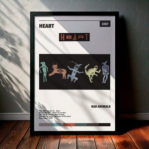Cuadro Heart - Bad Animals