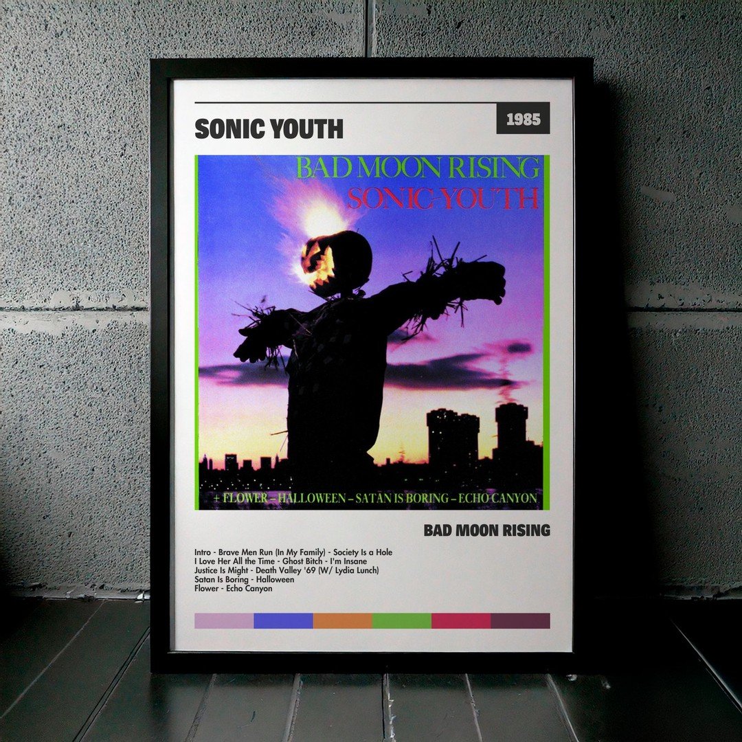 Cuadro Sonic Youth - Bad Moon Rising