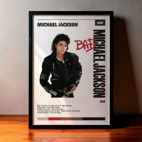 Cuadro Michael Jackson - Bad
