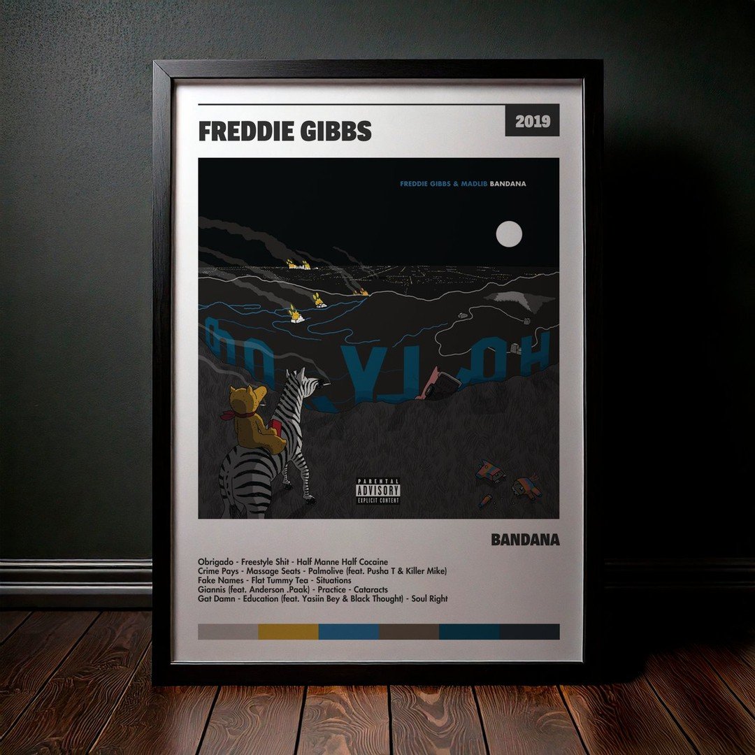 Cuadro Freddie Gibbs - Bandana