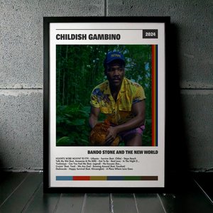 Cuadro Childish Gambino - Bando Stone and The New World