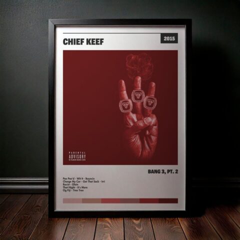 Cuadro Chief Keef - Bang 3, Pt. 2