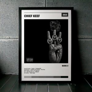 Cuadro Chief Keef - Bang 3