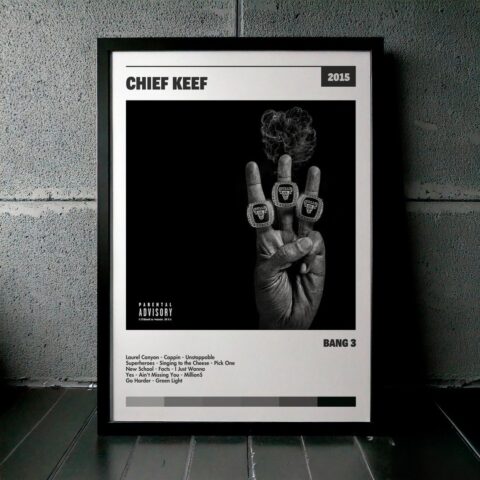 Cuadro Chief Keef - Bang 3