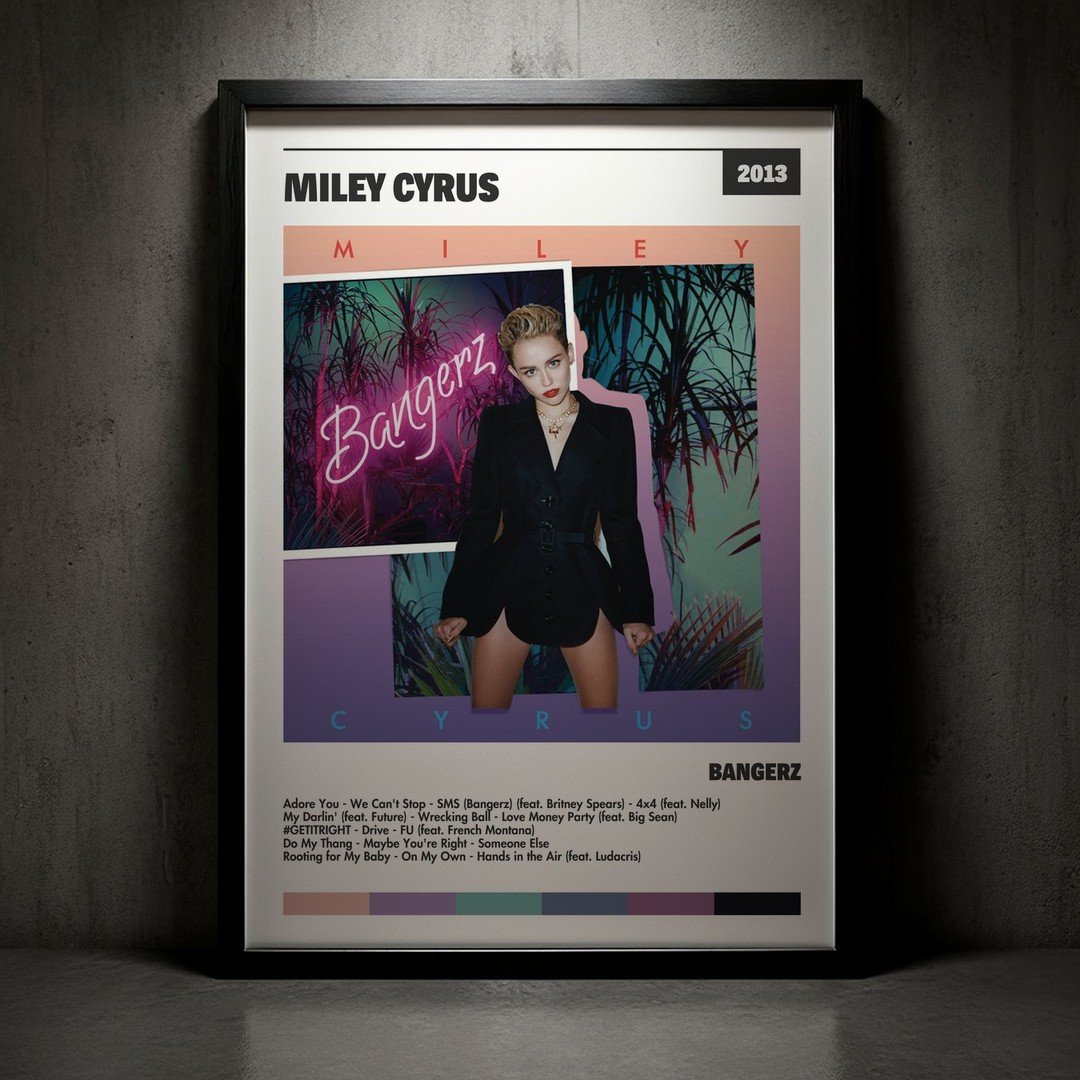 Cuadro Miley Cyrus - Bangerz