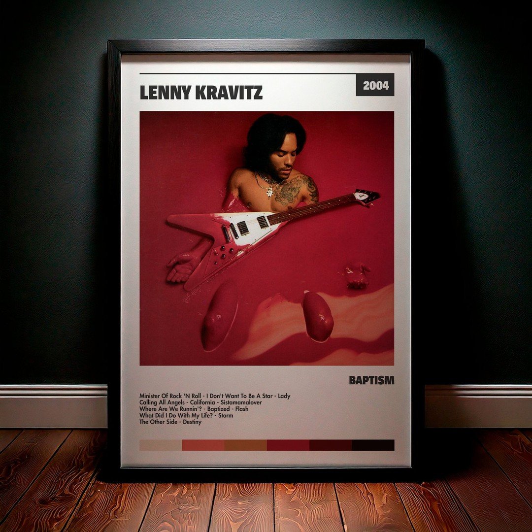 Cuadro Lenny Kravitz - Baptism