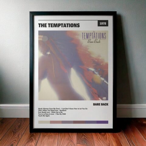 Cuadro The Temptations - Bare Back