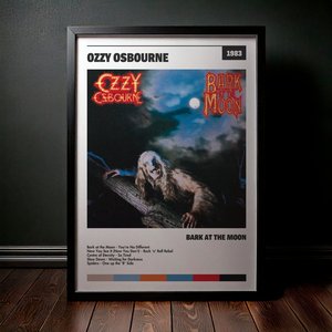 Cuadro Ozzy Osbourne - Bark At The Moon