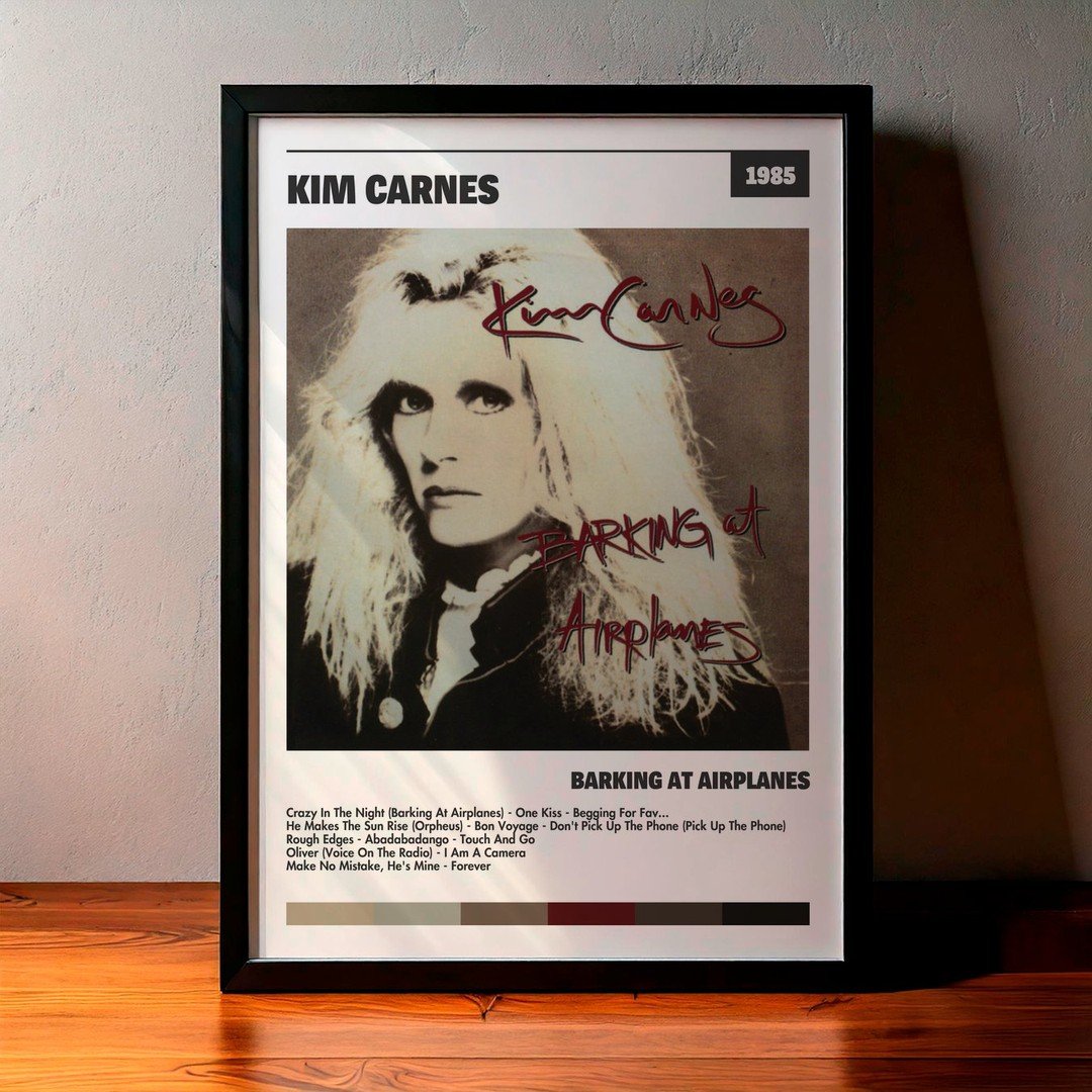 Cuadro Kim Carnes - Barking At Airplanes