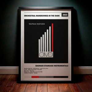 Cuadro Orchestral Manoeuvres In The Dark - Bauhaus Staircase Instrumentals
