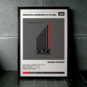 Cuadro Orchestral Manoeuvres In The Dark - Bauhaus Staircase