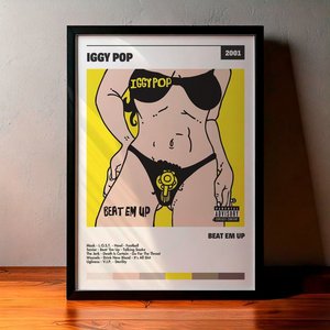 Cuadro Iggy Pop - Beat Em Up