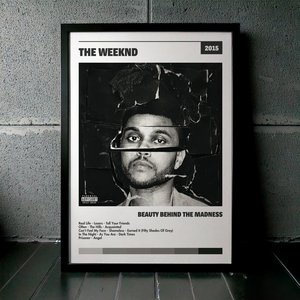 Cuadro The Weeknd - Beauty Behind The Madness
