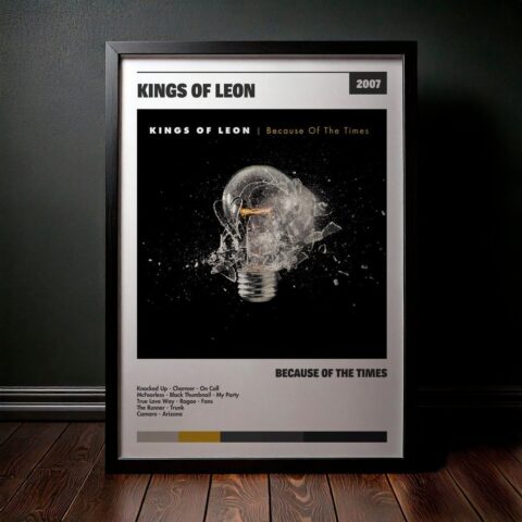Cuadro Kings of Leon - Because Of The Times