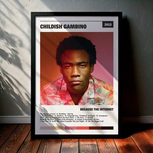 Cuadro Childish Gambino - Because the Internet