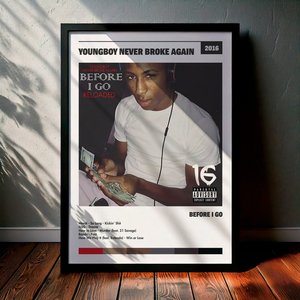 Cuadro YoungBoy Never Broke Again - Before I Go