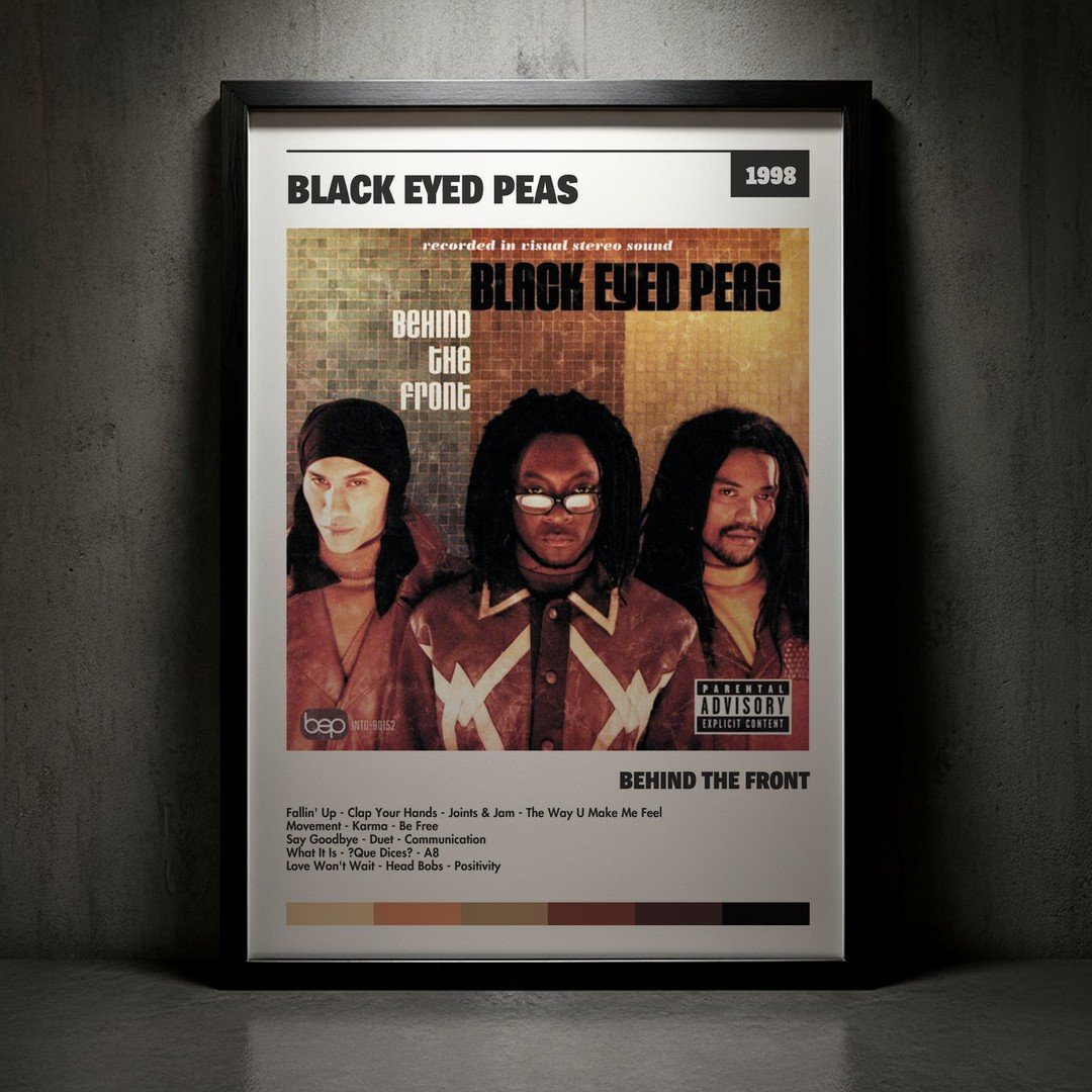 Cuadro Black Eyed Peas - Behind The Front