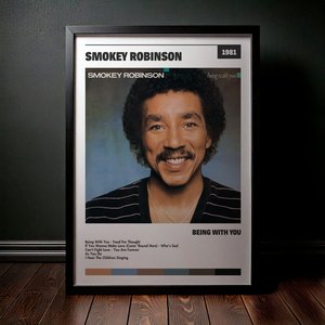 Cuadro Smokey Robinson - Being With You