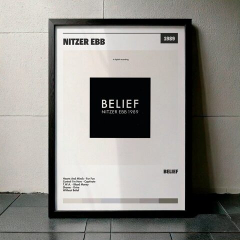 Cuadro Nitzer Ebb - Belief