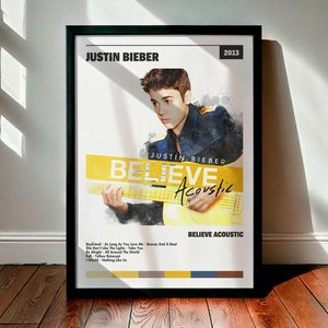 Cuadro Justin Bieber - Believe Acoustic