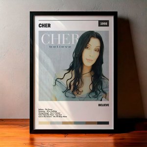 Cuadro Cher - Believe