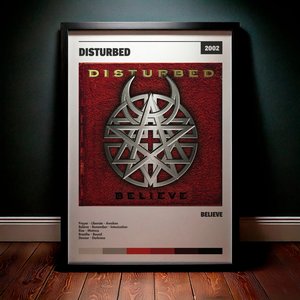 Cuadro Disturbed - Believe