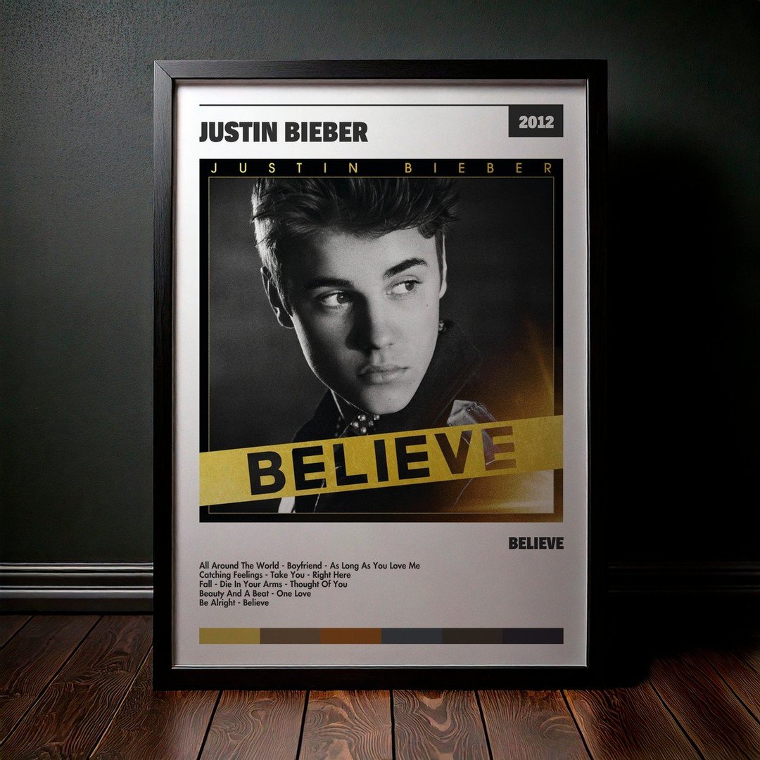 Cuadro Justin Bieber - Believe