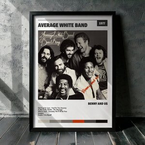 Cuadro Average White Band - Benny And Us