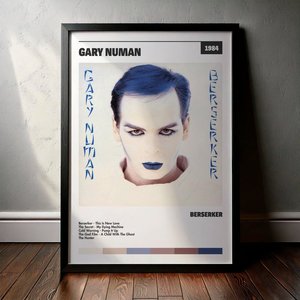 Cuadro Gary Numan - Berserker