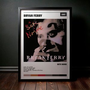 Cuadro Bryan Ferry - Bête Noire