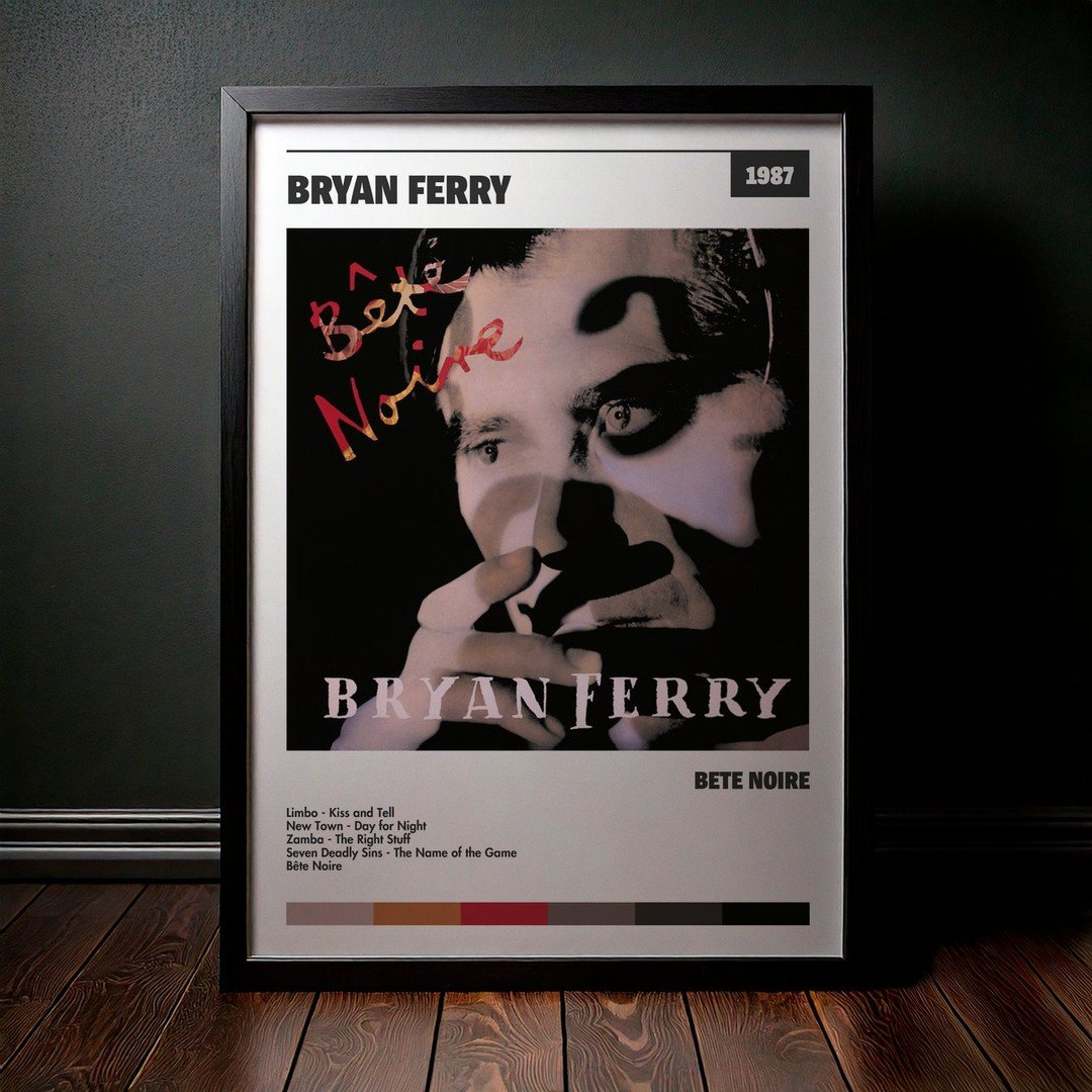 Cuadro Bryan Ferry - Bête Noire