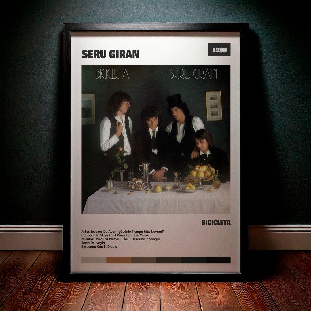 Cuadro Serú Girán - Bicicleta