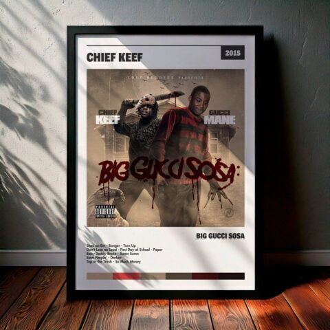 Cuadro Chief Keef - Big Gucci Sosa
