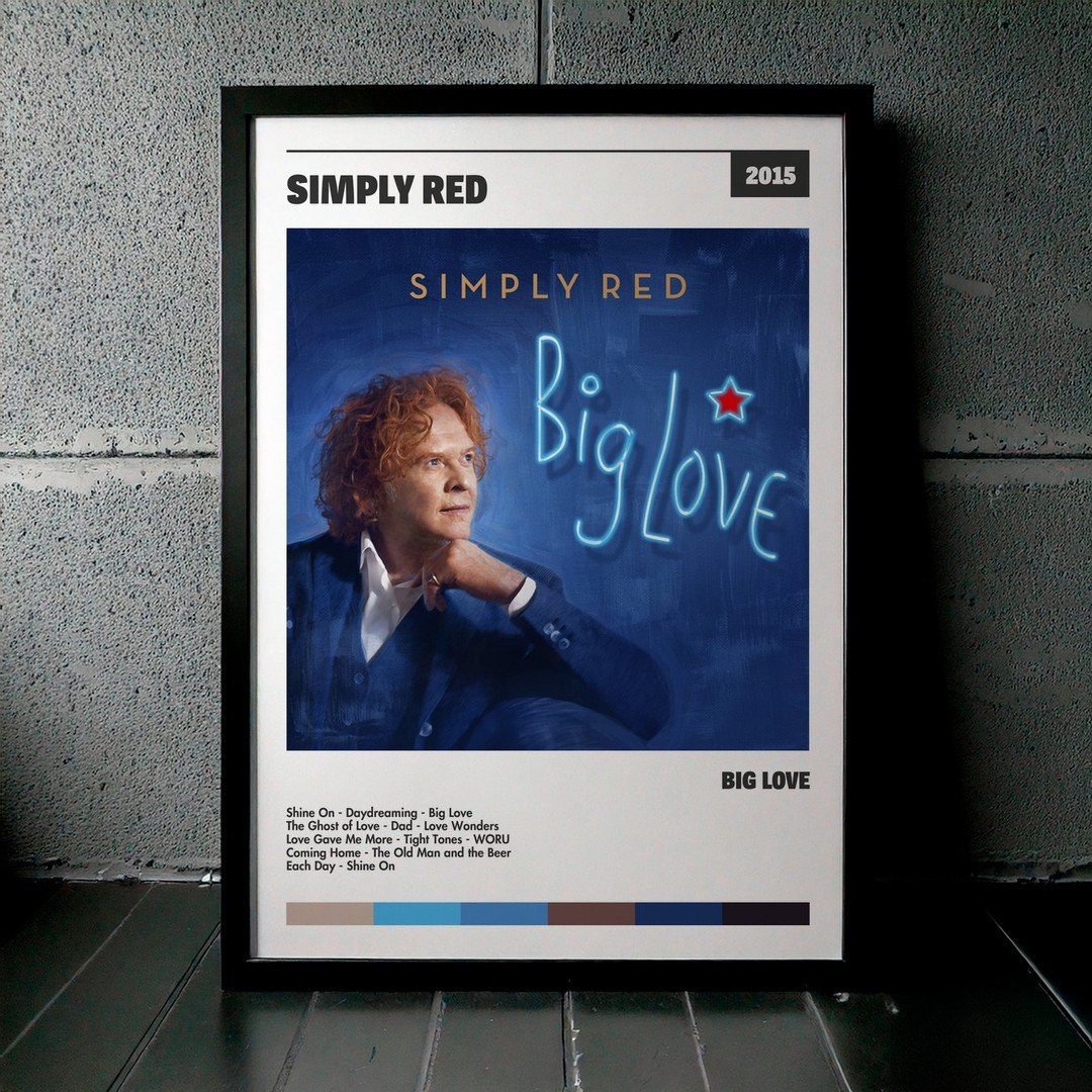 Cuadro Simply Red - Big Love