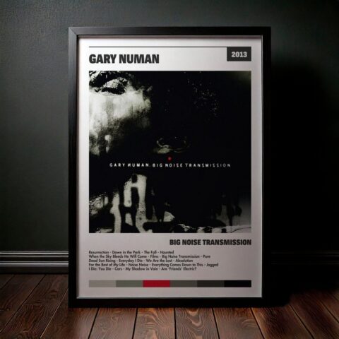 Cuadro Gary Numan - Big Noise Transmission