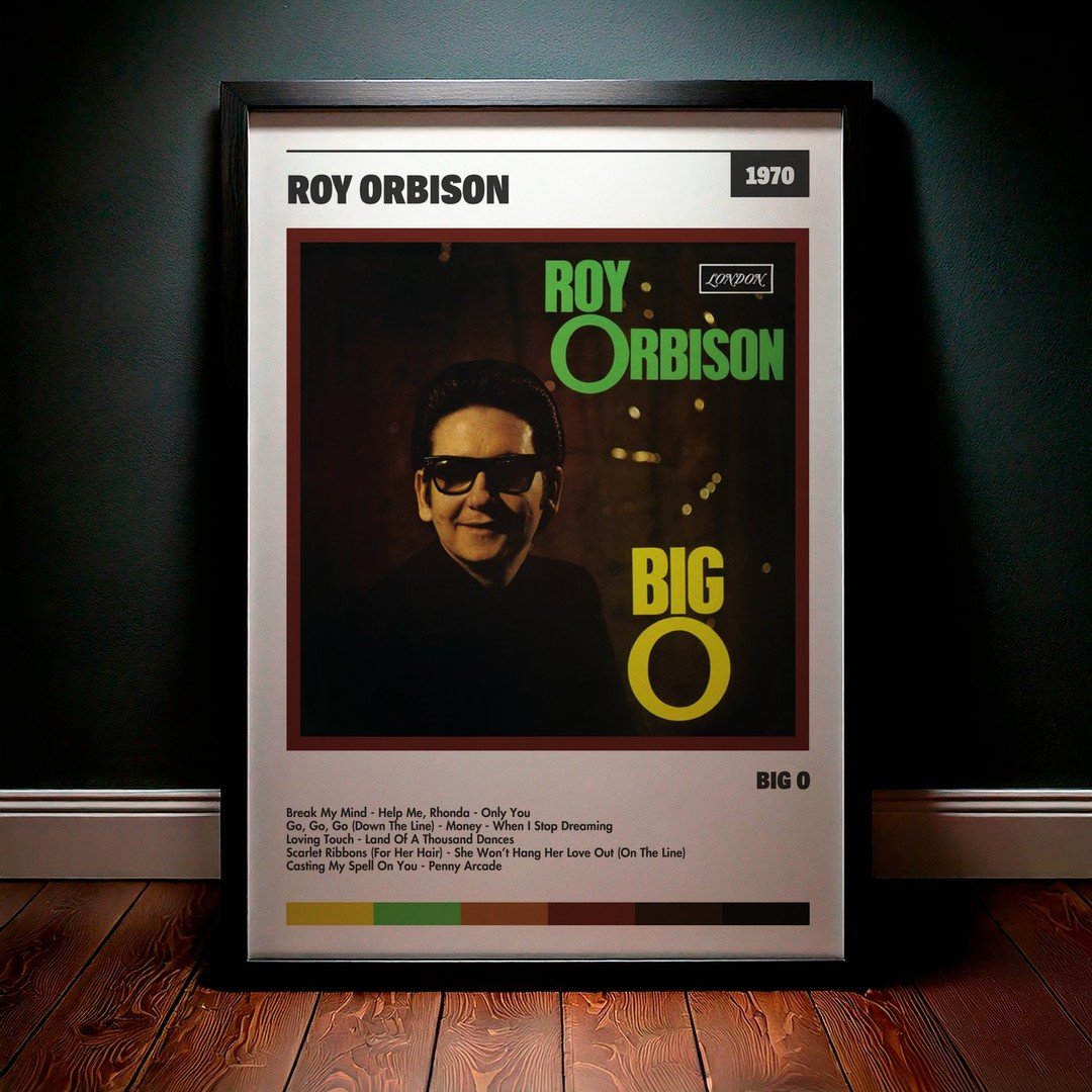 Cuadro Roy Orbison - Big O