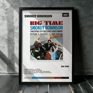 Cuadro Smokey Robinson - Big Time