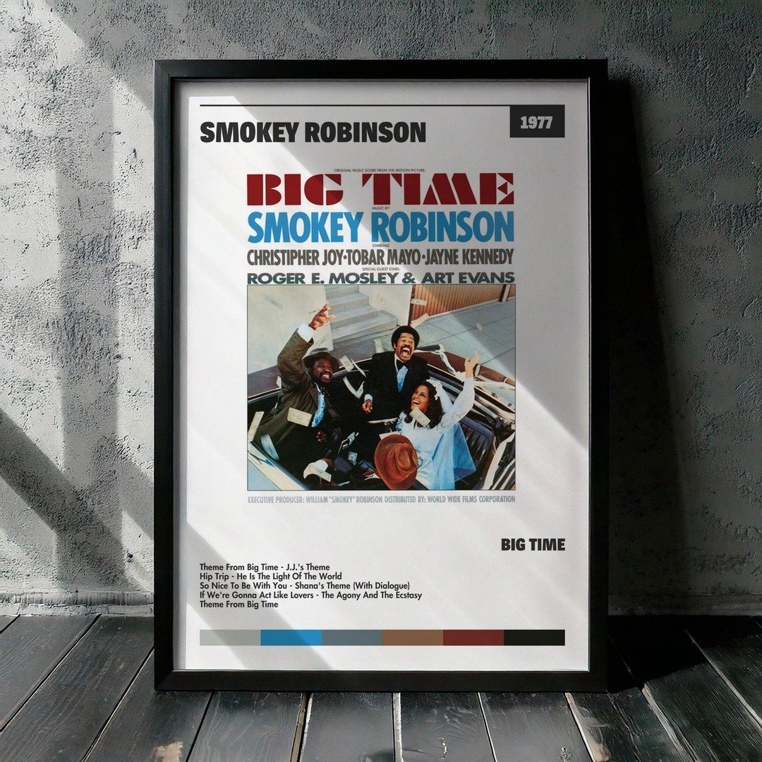 Cuadro Smokey Robinson - Big Time