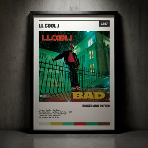 Cuadro LL COOL J - Bigger And Deffer