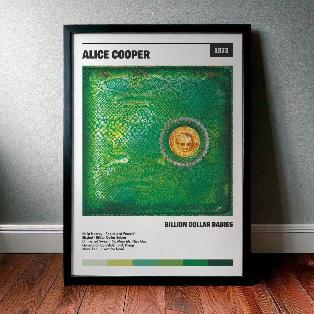 Cuadro Alice Cooper - Billion Dollar Babies