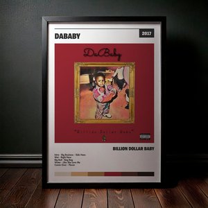 Cuadro DaBaby - Billion Dollar Baby
