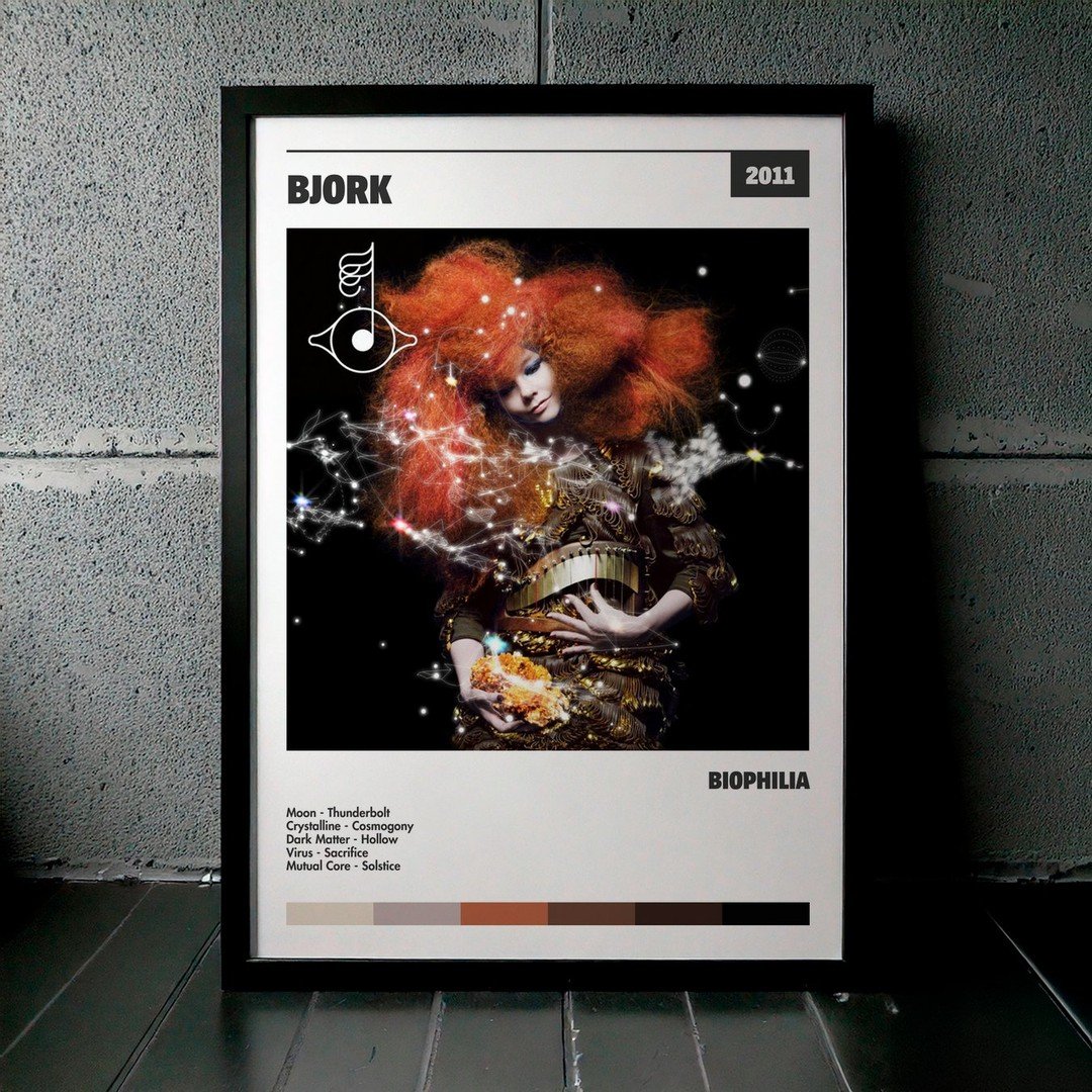 Cuadro Björk - Biophilia