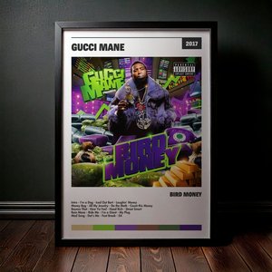 Cuadro Gucci Mane - Bird Money