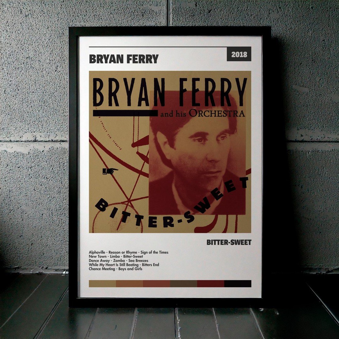 Cuadro Bryan Ferry - Bitter-Sweet
