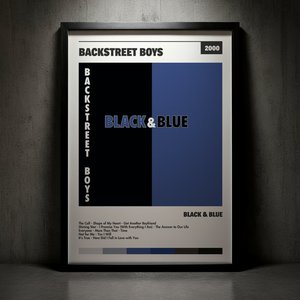 Cuadro Backstreet Boys - Black & Blue